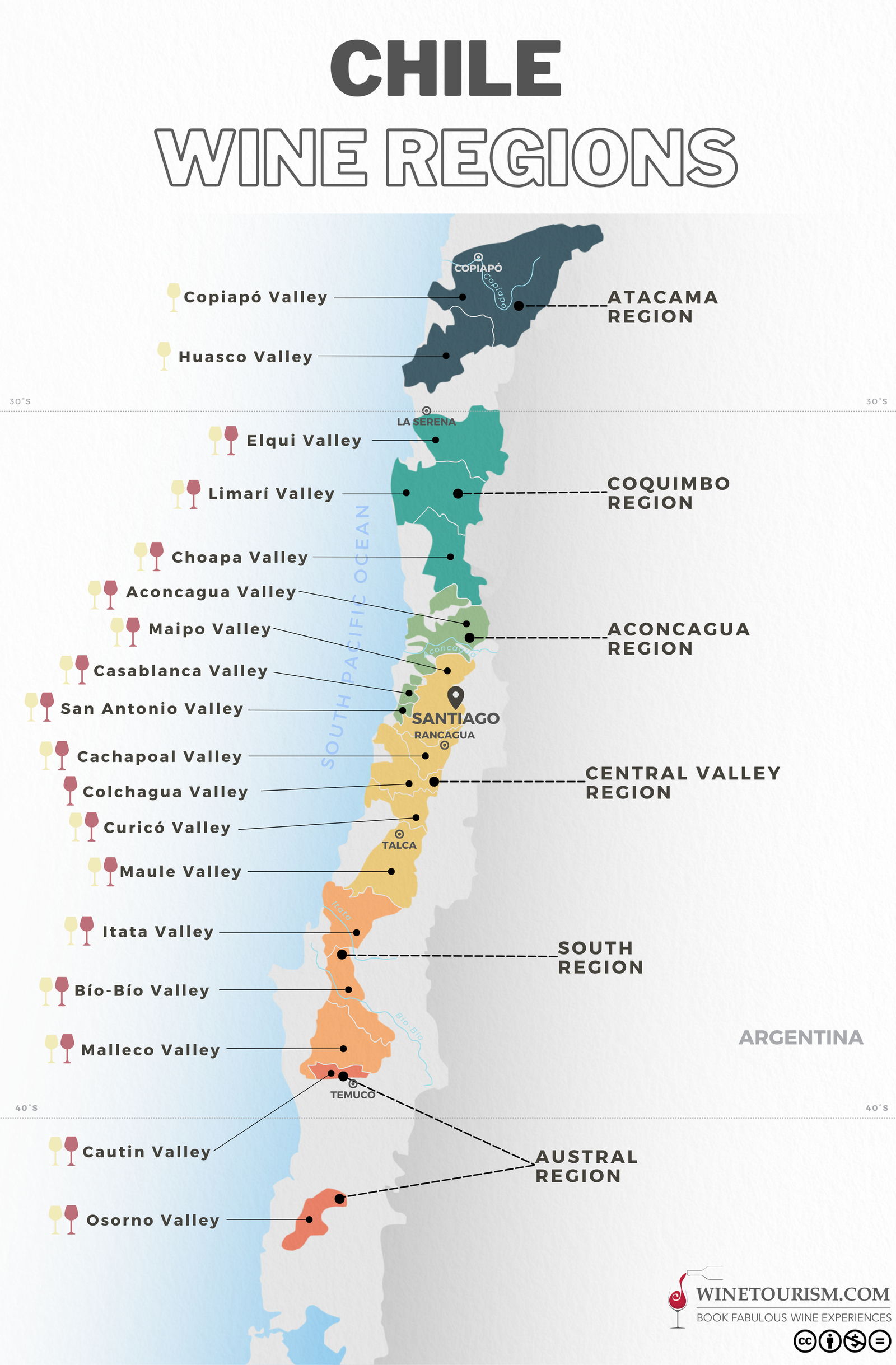 智利商會,Chilean Wine Masterclass,洪昌維,智利,Cabernet Sauvignon,Merlot,葡萄酒產區Atacama,Coquimbo,Aconcagua,Centr