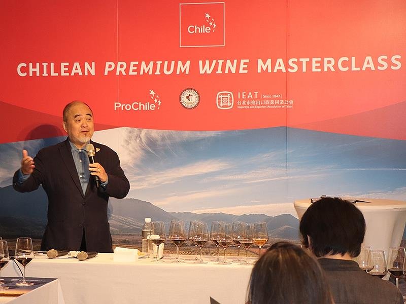 智利商會,Chilean Wine Masterclass,洪昌維,智利,Cabernet Sauvignon,Merlot,葡萄酒產區Atacama,Coquimbo,Aconcagua,Centr