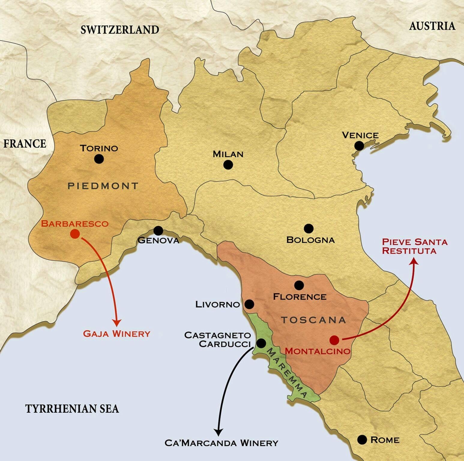 gaja,Piemonte,Barbaresco,Barolo,italy,italywine,義大利酒王