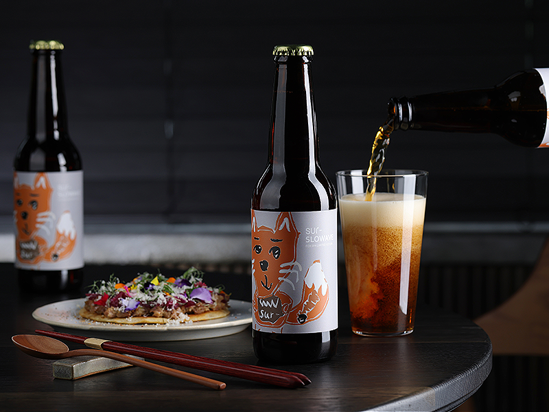 新銳酒飲品牌Slowave首款聯名啤酒上市 台中米其林星級餐廳 澀 Sur- 主廚林佾華化身啤酒風味顧問
