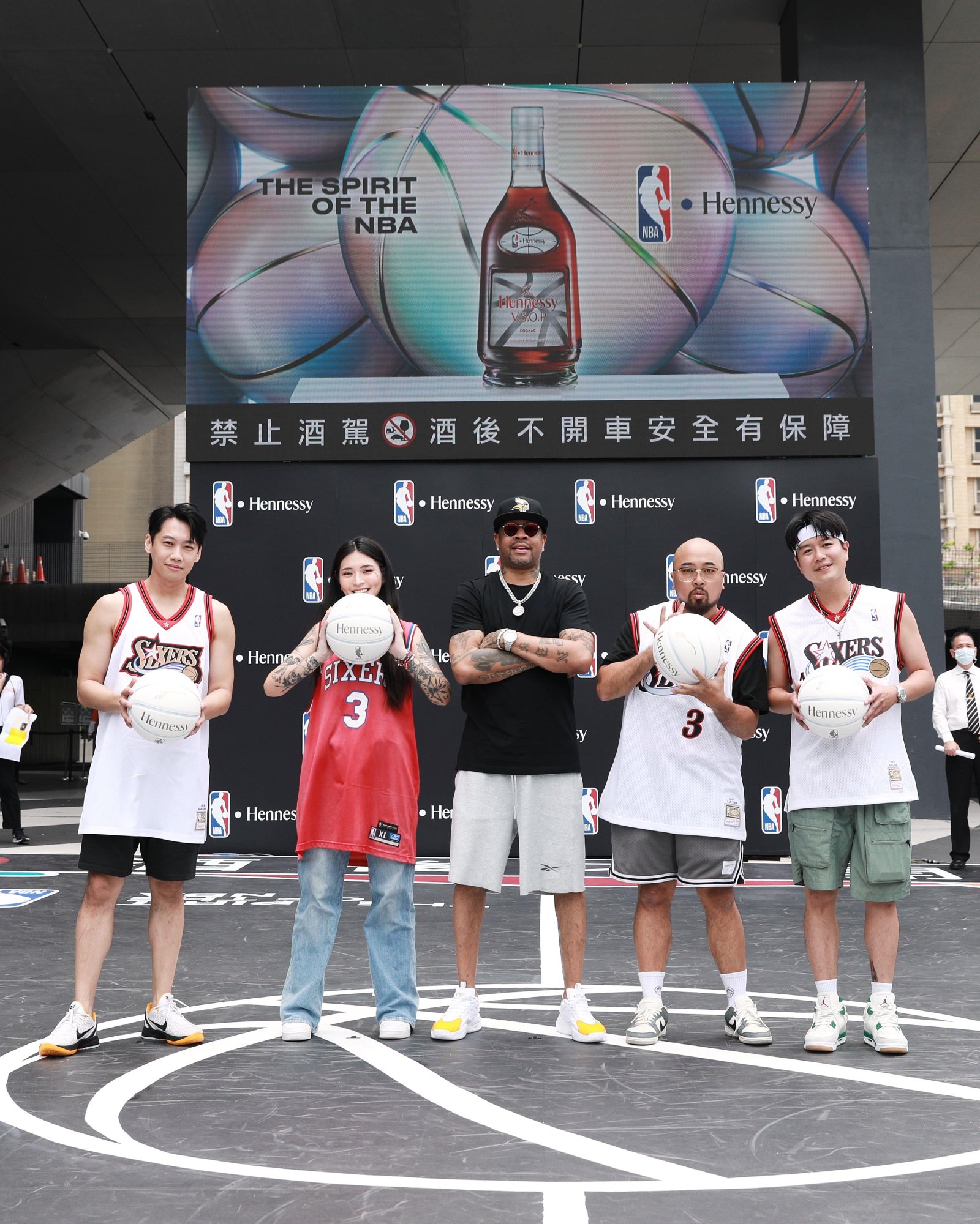 軒尼詩打造GAME NEVER STOPS台灣主場 歡慶與NBA官方烈酒合作夥伴關係