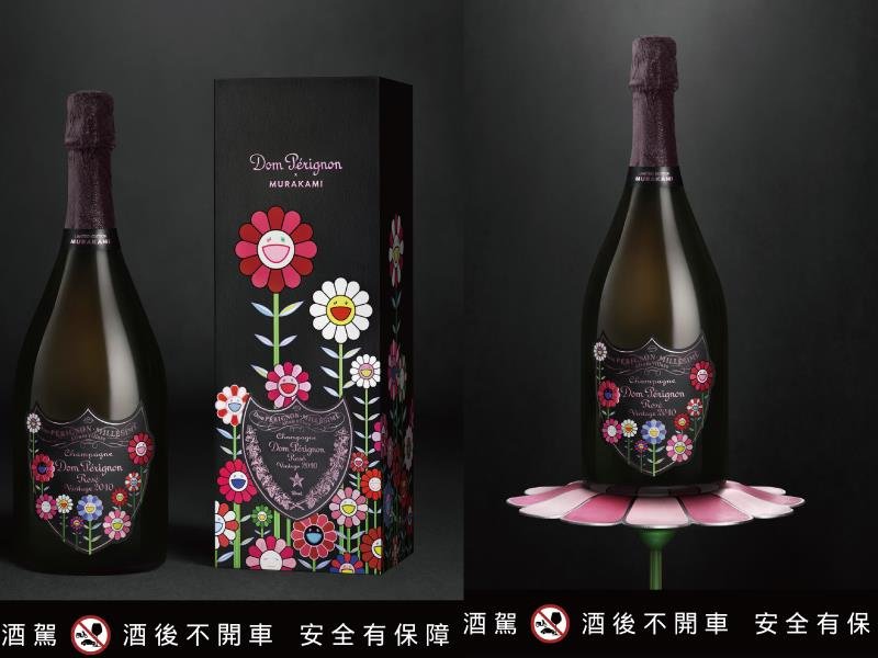 香檳王 Dom Pérignon 攜手村上隆 Takashi Murakami 以當代藝術風格詮釋極致年份